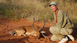 Most hunters will leave Africa having hunted an impala.