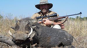 Warthog are popular trophies.