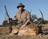 Impalas are fairly easy to find in South Africa.