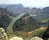 The Blyde River Canyon is the largest canyon in South Africa.