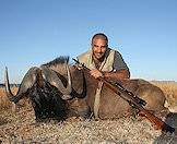 Use heavy-for-caliber bullets when hunting black wildebeest.
