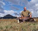 Late afternoon conditions are perfect for blesbok hunting.