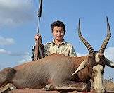 Blesbok are ideal for novice hunters.