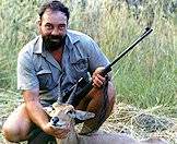 The common reedbuck is hunted in the Free State and the Eastern Cape.