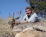 The mountain reedbuck is one of the rarer trophies available for hunting.