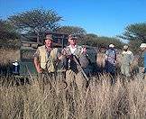 Guinea fowl are amongst the birds that can be taken on a wing shooting safari.