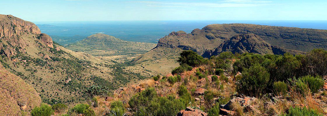 Sprawling views of South Africa's wild lowveld region.