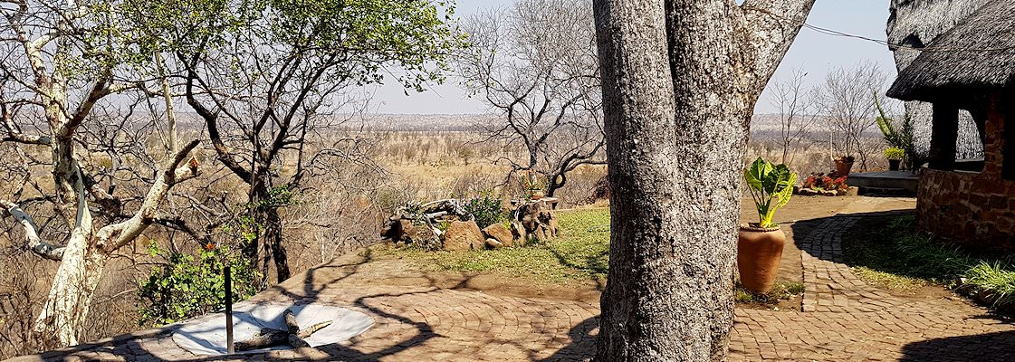 View of the surrounding area of the Zimbabwe hunting camp.