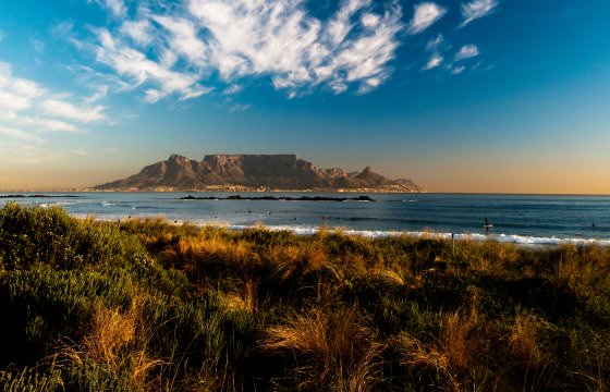 Table Mountain in the distance.