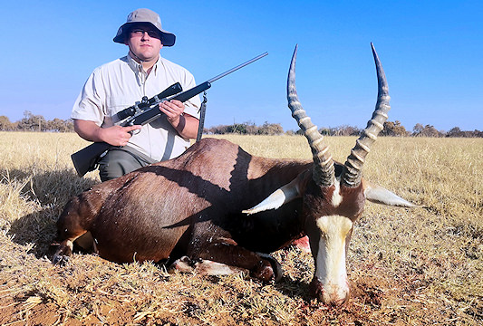 A blesbok trophy.