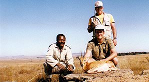 A mountain reedbuck hunt in the Eastern Cape.