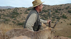 A mountain reedbuck hunting safari.