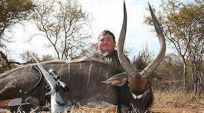 A successful nyala hunt in South Africa.