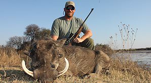 A warthog hunt in South Africa.