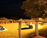 The outdoor facilities at the Eastern Cape hunting camp.