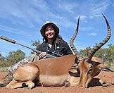 Impalas are fairly easy to hunt and occur all over.