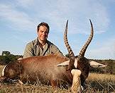 Blesbok are typically hunted in the eastern Free State.
