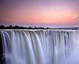 An idyllic scene at Victoria Falls.