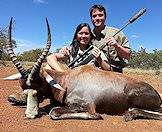 Hunting blesbok often requires a longer shot.
