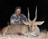Bushbuck are often active at night.