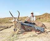 A common reedbuck hunted on the plains of the eastern Free State.