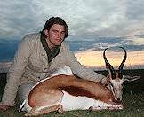 The springbok is a sought-after plains game trophy.