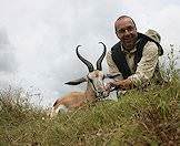 The springbok makes an attractive trophy.