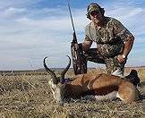 Springbok are typically hunted in semi-desert or grassland areas.