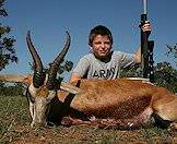 The springbok is ideal for both novice and expert hunters.