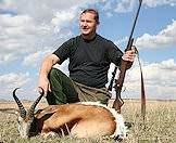 A springbok hunt with ASH Adventures.