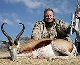 The springbok is South Africa's only true gazelle.
