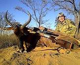 A tsessebe hunted with AS Hunting Adventures.