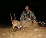 An evening bushbuck bow hunt.