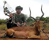 An impala bowhunt in South Africa.