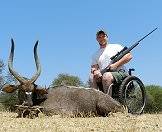 A nyala hunting safari with ASH Adventures.