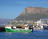 The waters off the coast of Cape Town are great for fishing.