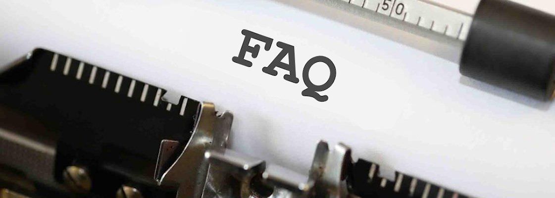 A close-up of an FAQ.