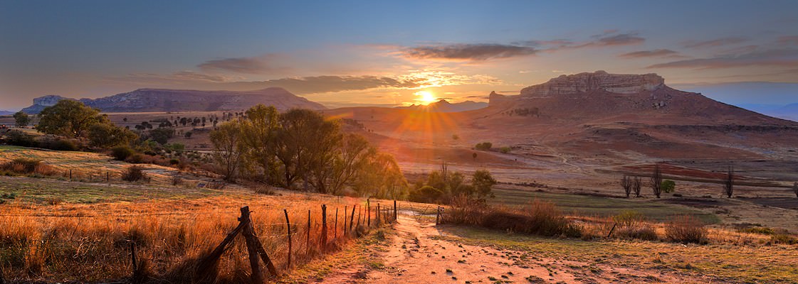 Beautiful scenery in the Free State.