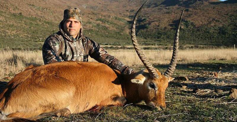Red lechwe are available for hunting on a handful of concessions in South Africa.